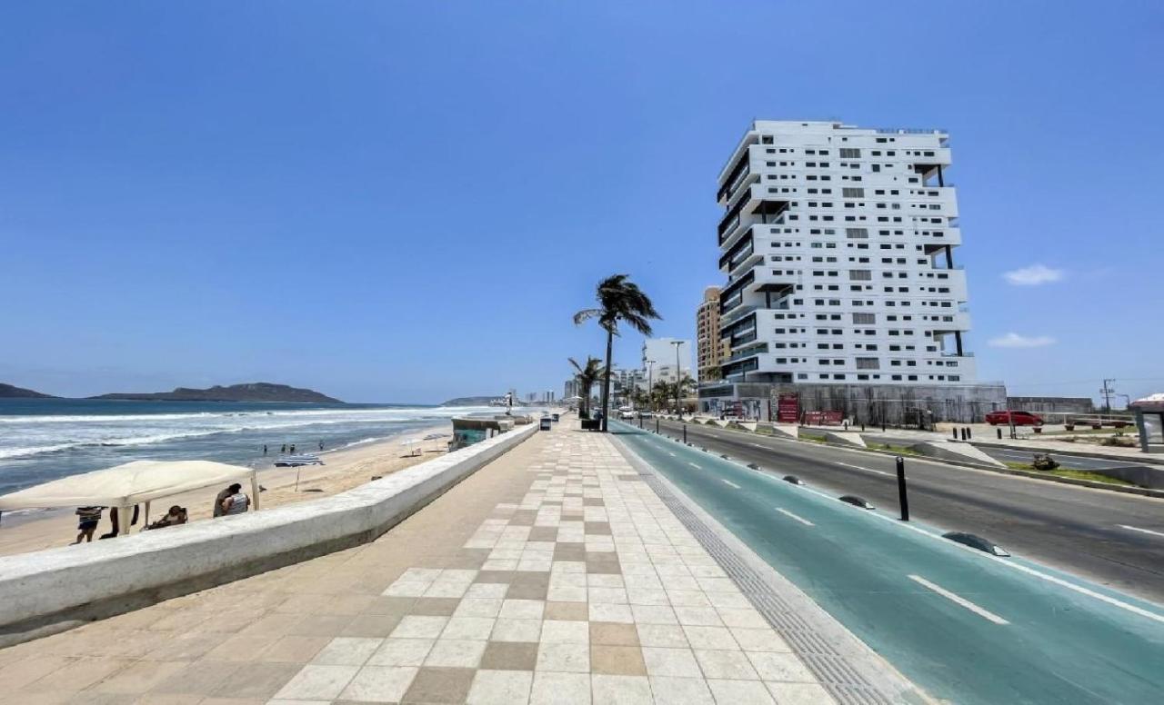 마사틀란 Departamento En El Malecon, Torre Central 102 아파트 외부 사진